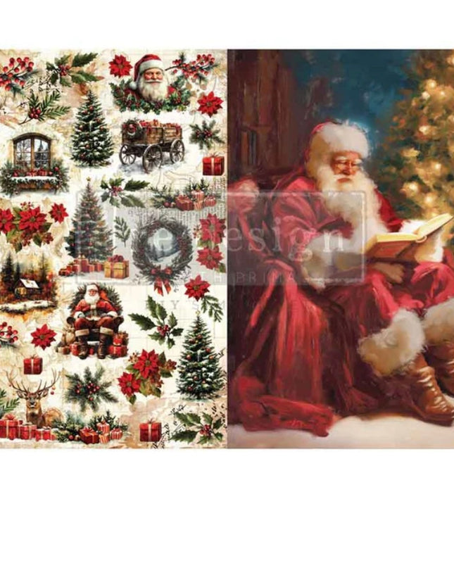 Redesign With Prima Everlasting Light A4 Decoupage Fibre Paper Pack