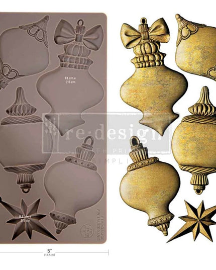 Redesign With Prima Winter Luxe Blanks Decor Mould