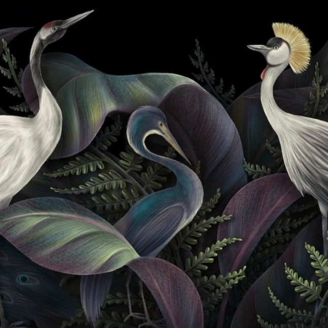 Three Yellow Goats Birds of a Feather