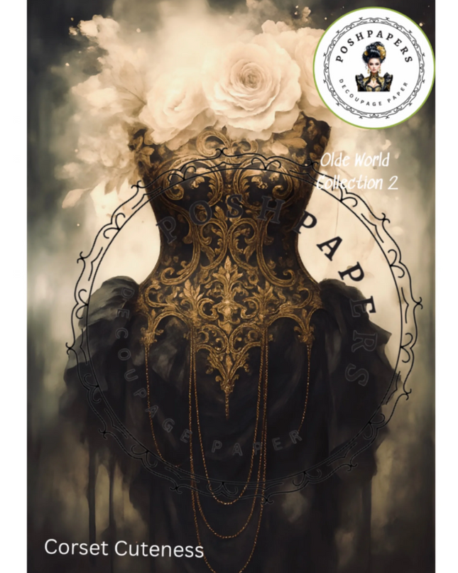 Posh Papers Corset Cuteness