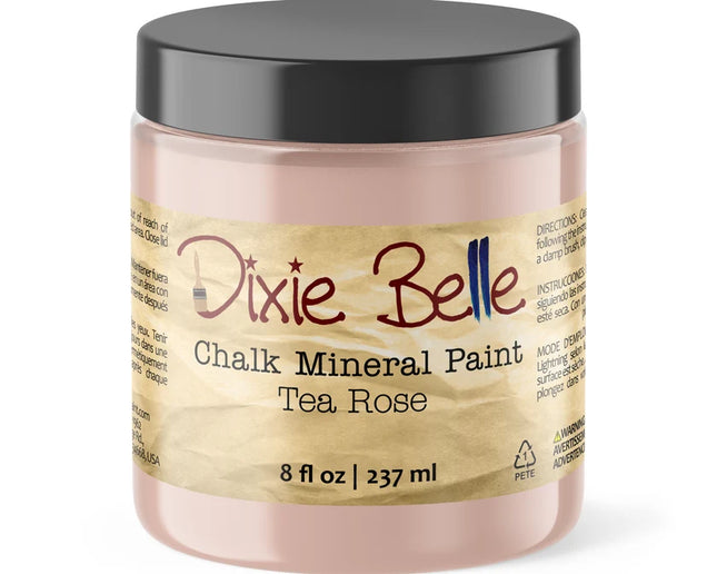 Dixie Belle Chalk Mineral Paint - Tea Rose - Dusky Pink