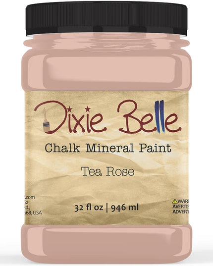 Dixie Belle Chalk Mineral Paint - Tea Rose - Dusky Pink