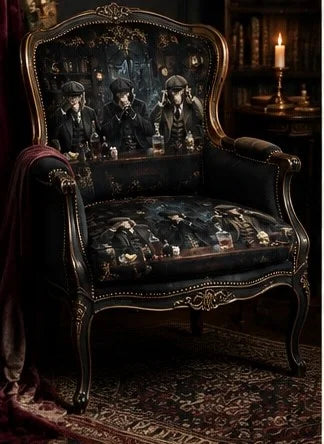 Posh Papers Peaky Blinders Monkeys Decoupage Paper
