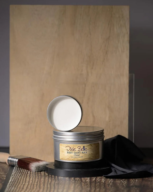 Dixie Belle Best Dang Wax Clear - Water Based Furniture Finishing Wax