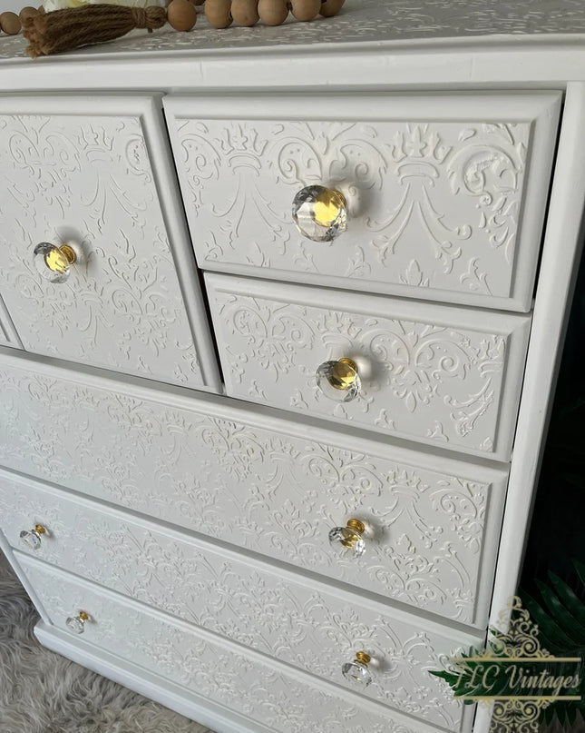 Dixie Belle Mud (White) - Furniture Wood Filler & Raised Stencil Paste