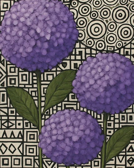 Mint by Michelle - Purple Hydrangea Decoupage Paper