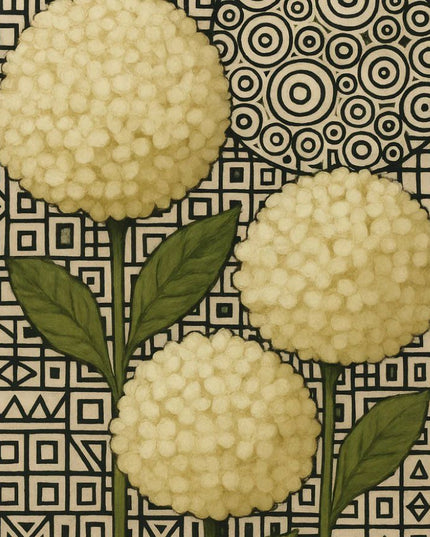 Mint by Michelle - White Hydrangea Decoupage Paper