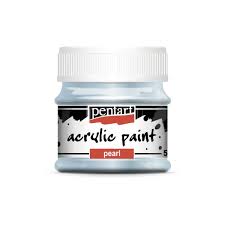 Pentart - Blue - Pearl Acrylic Paint
