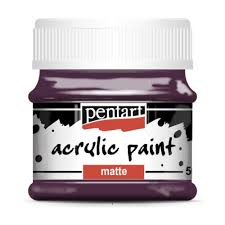Pentart - Eggplant - Acrylic Paint Matte