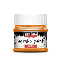 Pentart - Orange - Acrylic Paint Matte