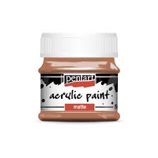 Pentart - Red-Brown Clay - Acrylic Paint Matte 50ml