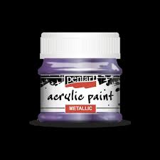 Pentart - Violet - Pearl Acrylic Paint