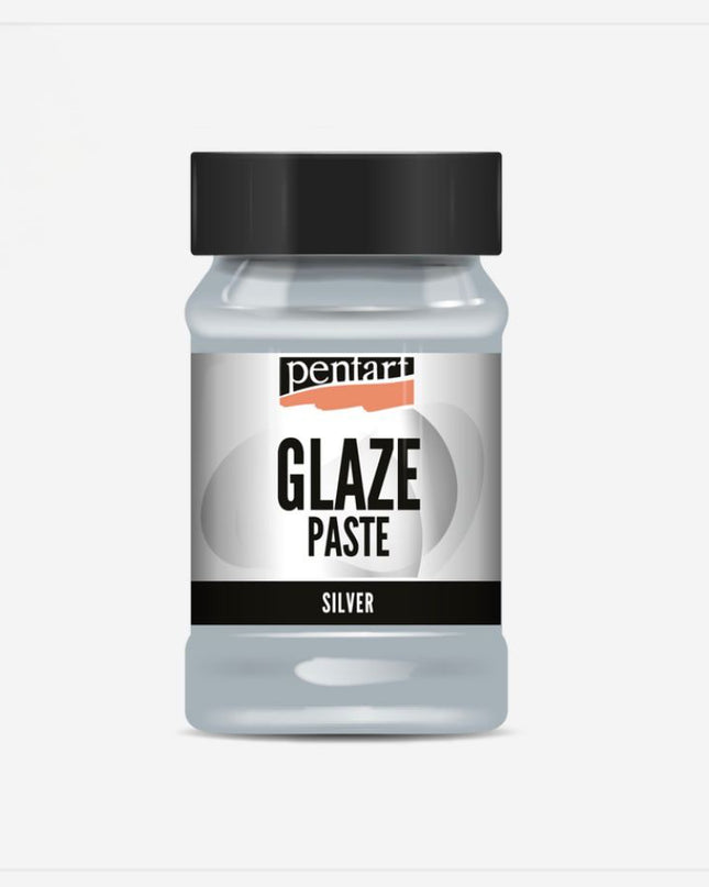 Pentart Glaze Paste Silver