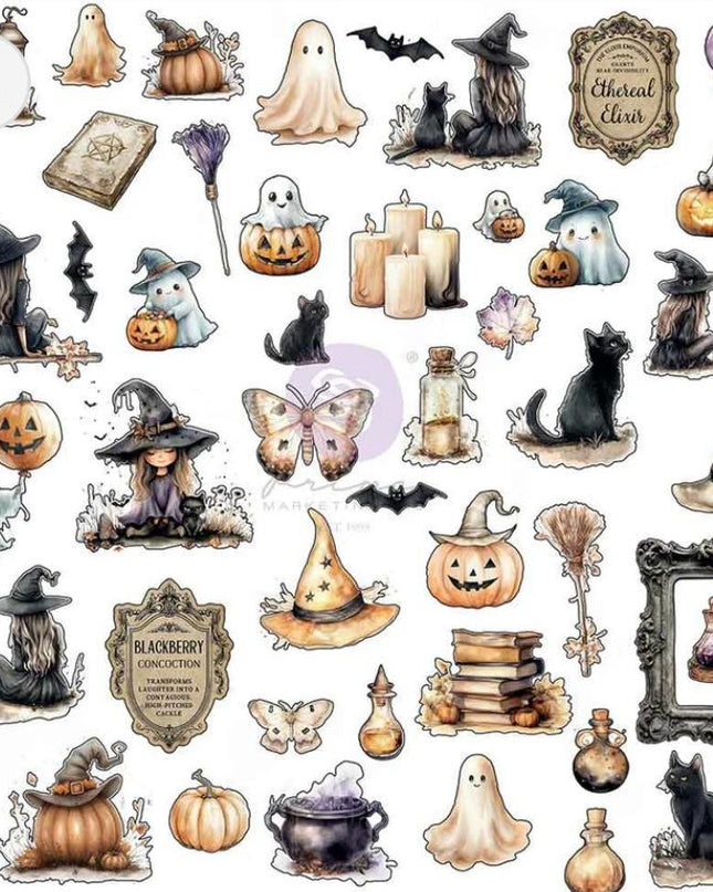 Redesign with Prima - Bewitched Ephemera Boo-tiful Bits